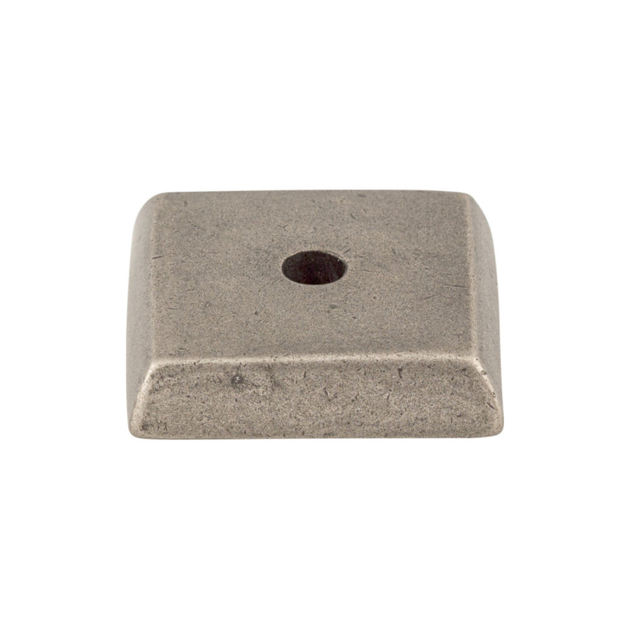 Top Knobs - Aspen Square Knob Backplates 7/8" Silicon Bronze Light