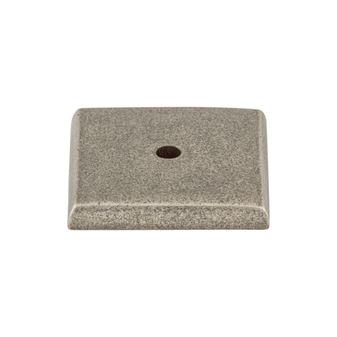 Top Knobs - Aspen Square Knob Backplates 1 1/4" Silicon Bronze Light