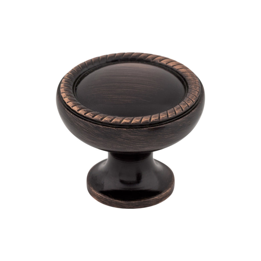 Top Knobs - Emboss Round Knobs Tuscan Bronze