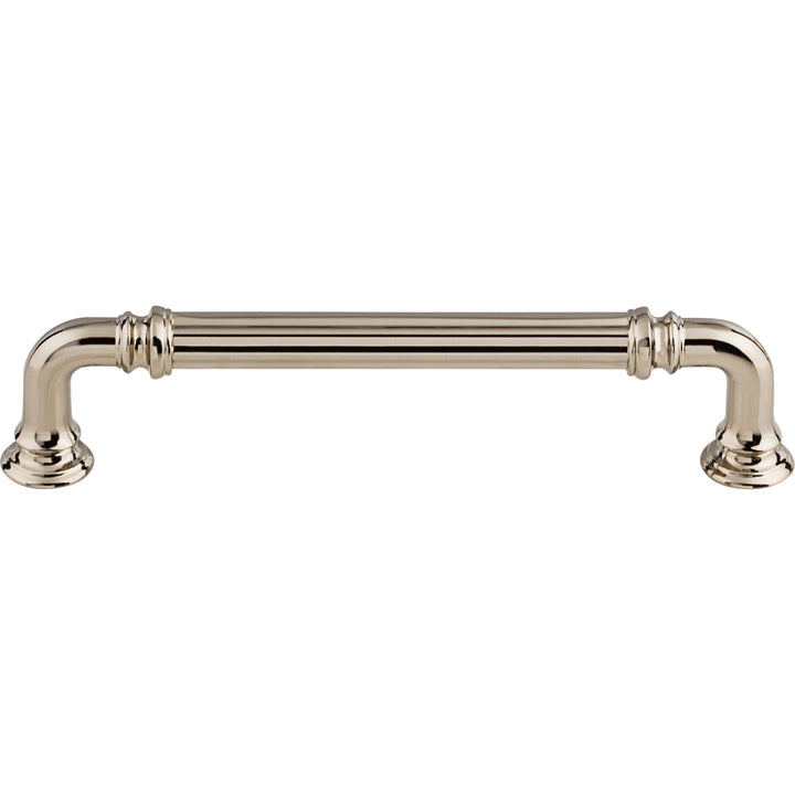 Top Knobs - Reeded Pulls 5" Polished Nickel
