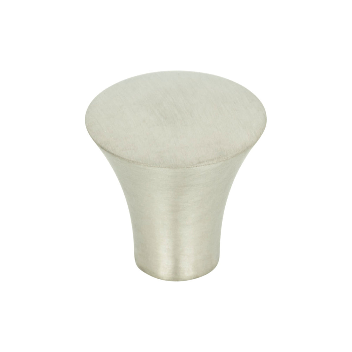 Atlas Fluted Round Knob in Stainless Steel