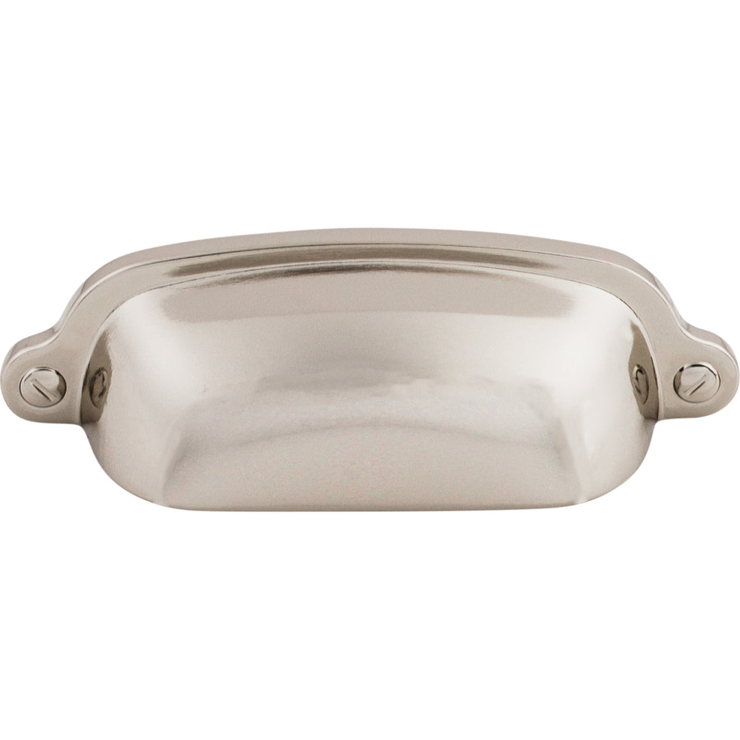 Top Knobs - Charlotte Cup/Bin Pulls Polished Nickel
