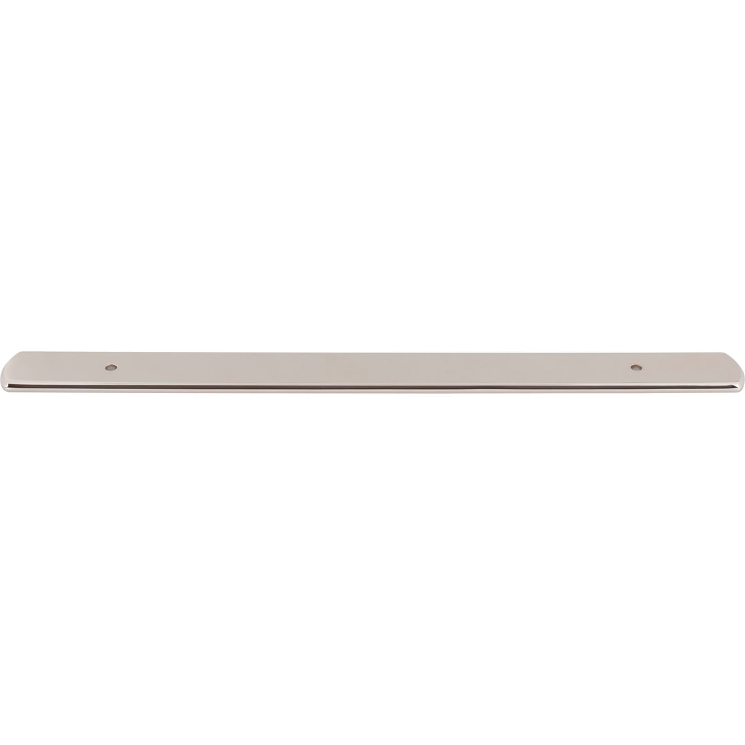 Top Knobs - Wescott Pull Backplates (TK3277AG) 12" Polished Nickel