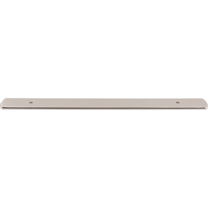 Top Knobs - Wescott Pull Backplates (TK3277AG) 12" Polished Nickel