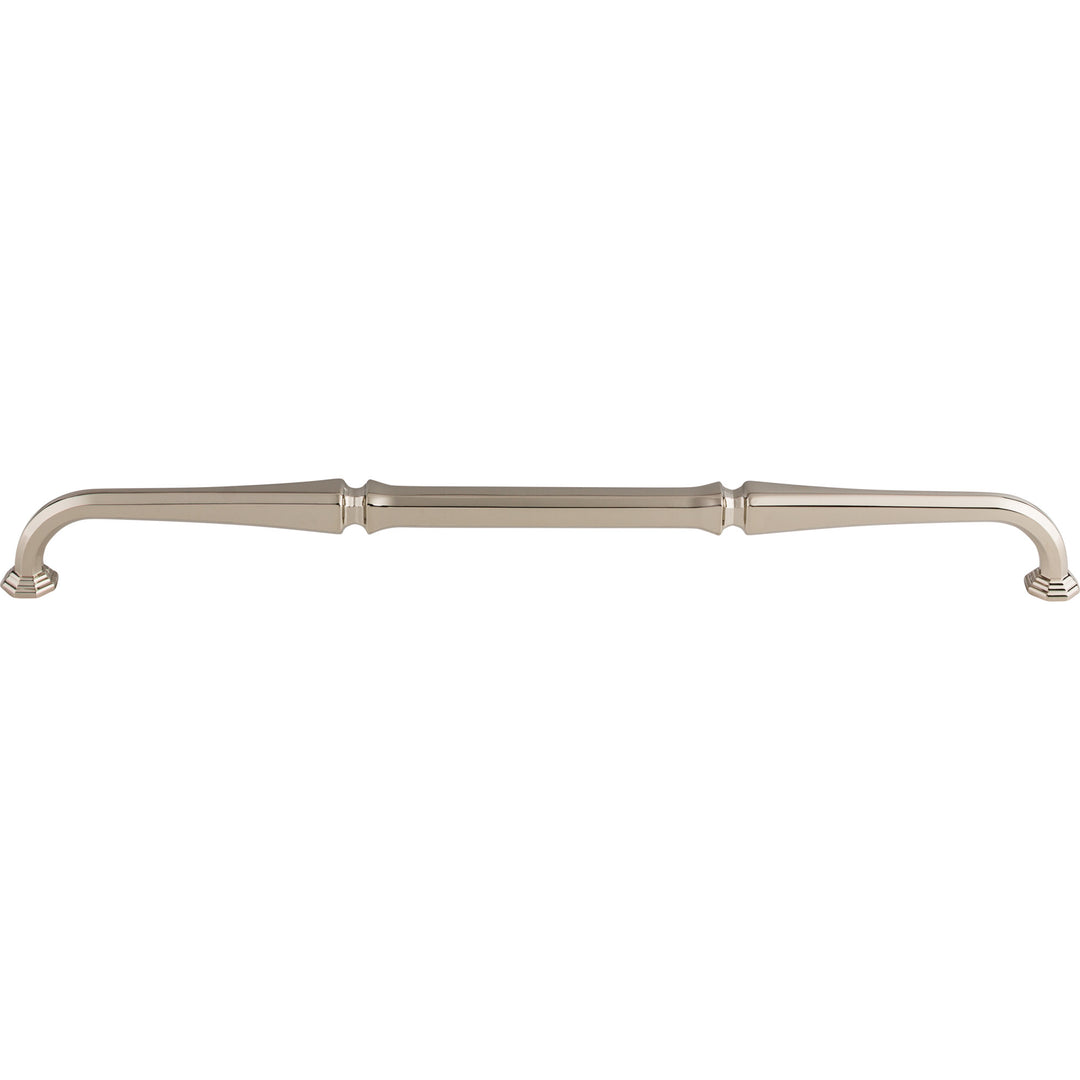 Top Knobs - Chalet Bar Pulls 12" Polished Nickel