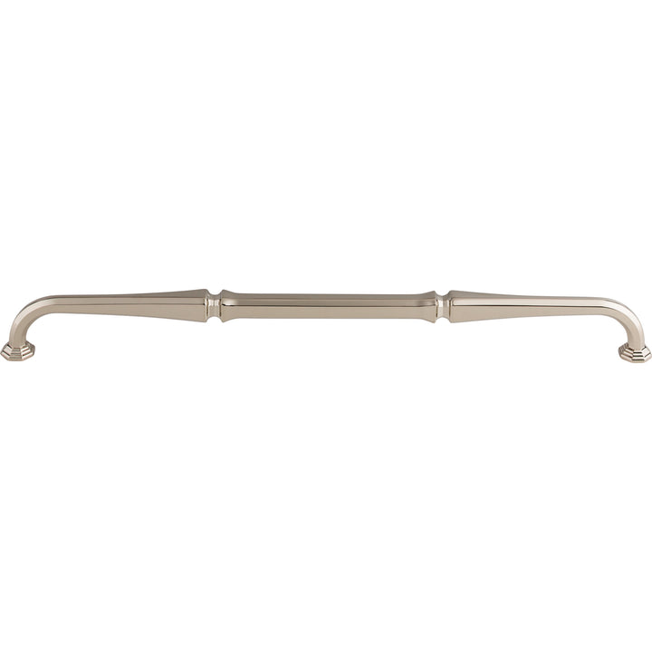 Top Knobs - Chalet Bar Pulls 12" Polished Nickel
