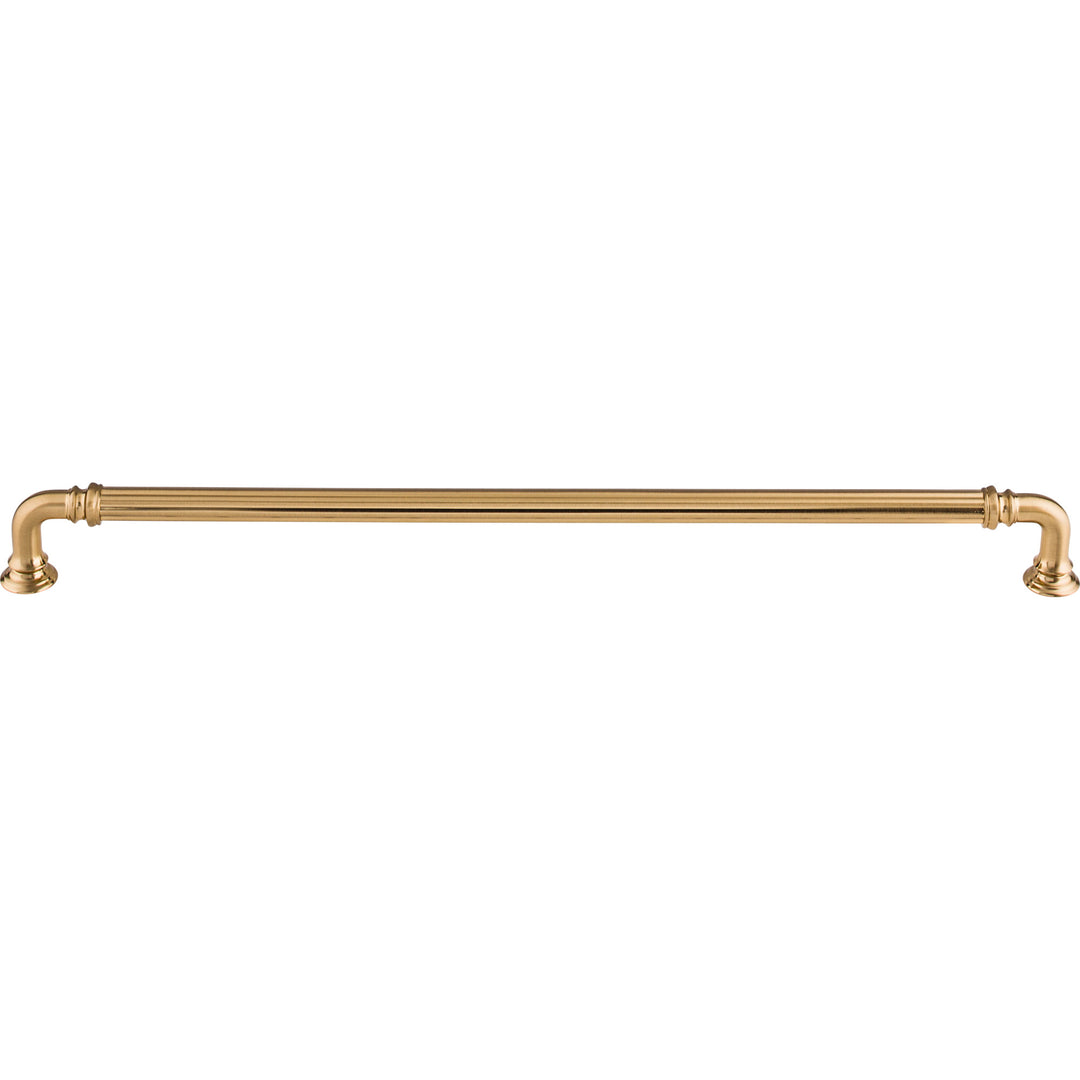 Top Knobs - Reeded Pulls 12" Honey Bronze