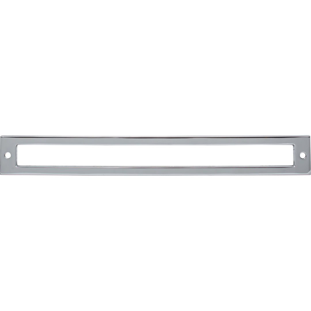 Top Knobs - Hollin Pull Backplates 8 13/16" Polished Chrome