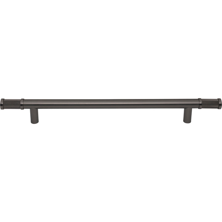 Top Knobs - Burnham Bar Pull TK-Burnham Appliance Pulls 12" Ash Gray