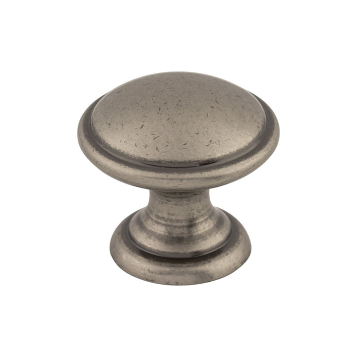 Top Knobs - Rounded Round Knobs Pewter Antique