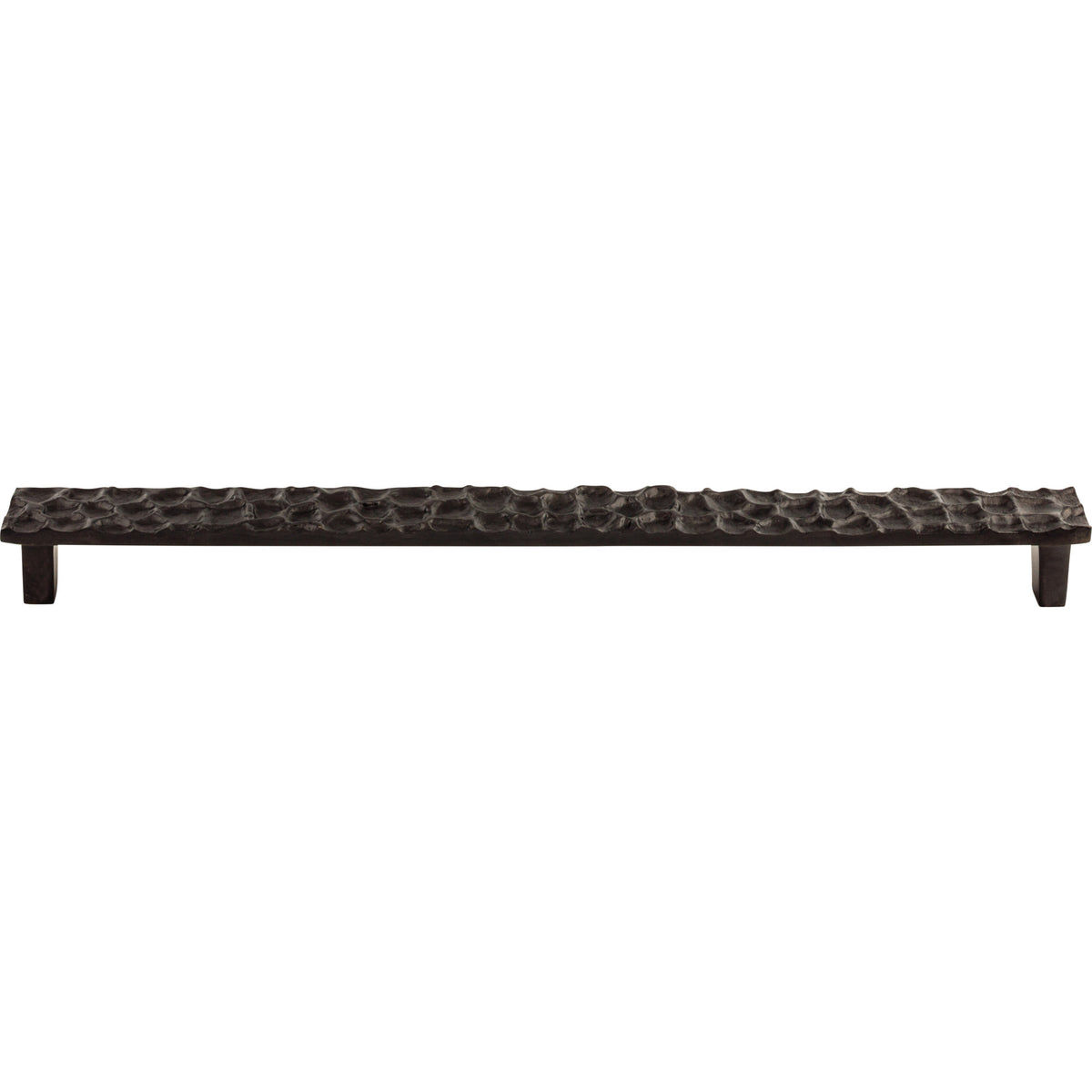 Top Knobs Cobblestone Bar Pull in Coal Black