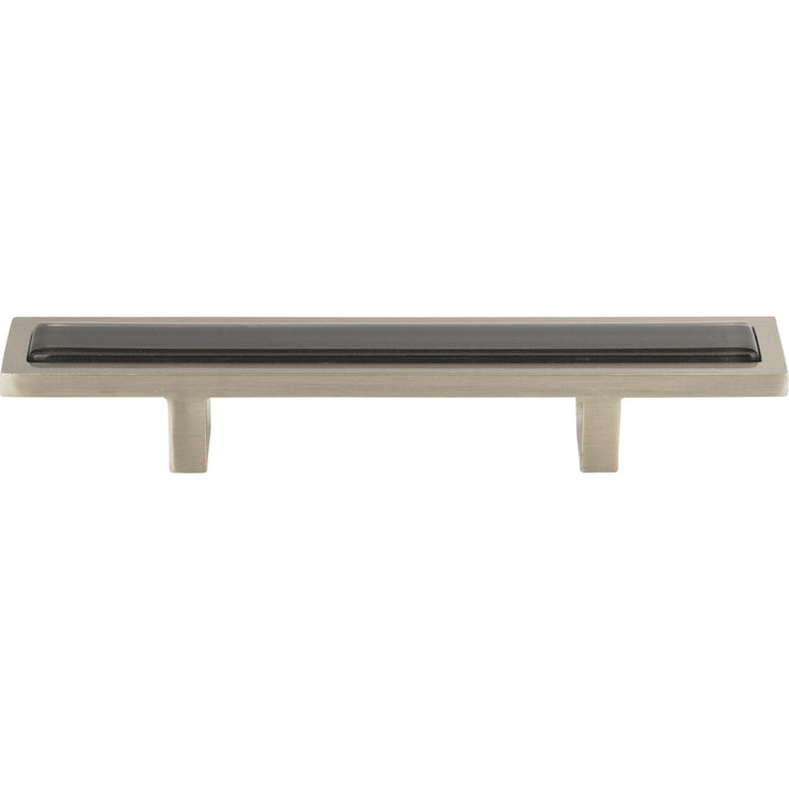 Atlas - Spa Black Pulls Brushed Nickel