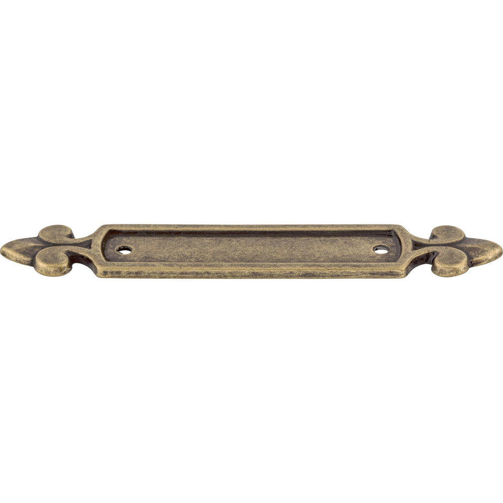 Top Knobs - Dover Backplate Pull Backplates German Bronze