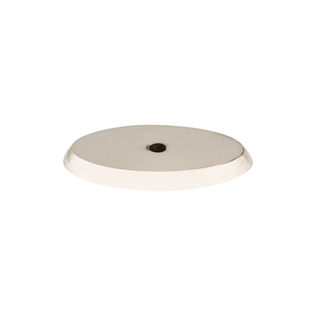Top Knobs - Aspen II Oval Knob Backplates 1 3/4" Polished Nickel