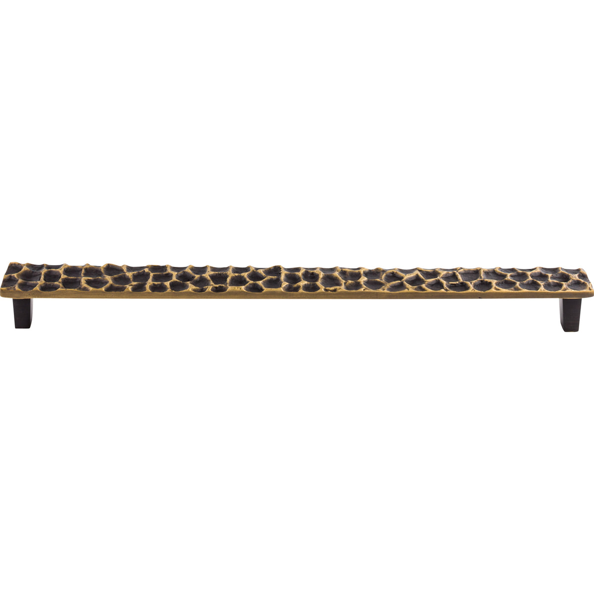 Top Knobs Cobblestone Bar Pull in Brass Antique