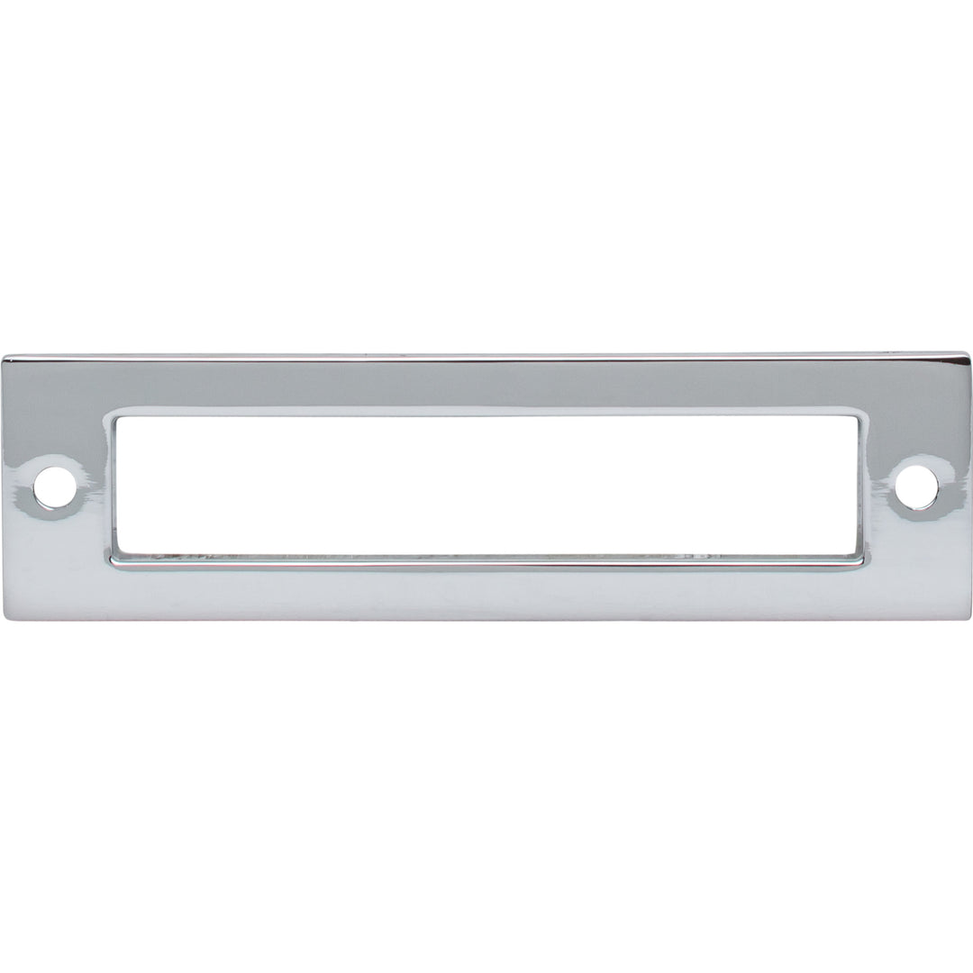 Top Knobs - Hollin Pull Backplates 3 3/4" Polished Chrome