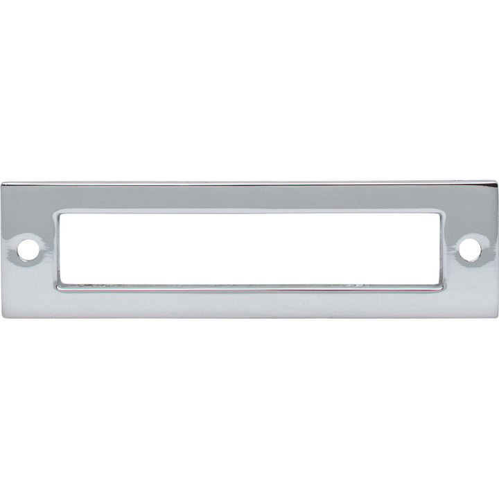 Top Knobs - Hollin Pull Backplates 3 3/4" Polished Chrome