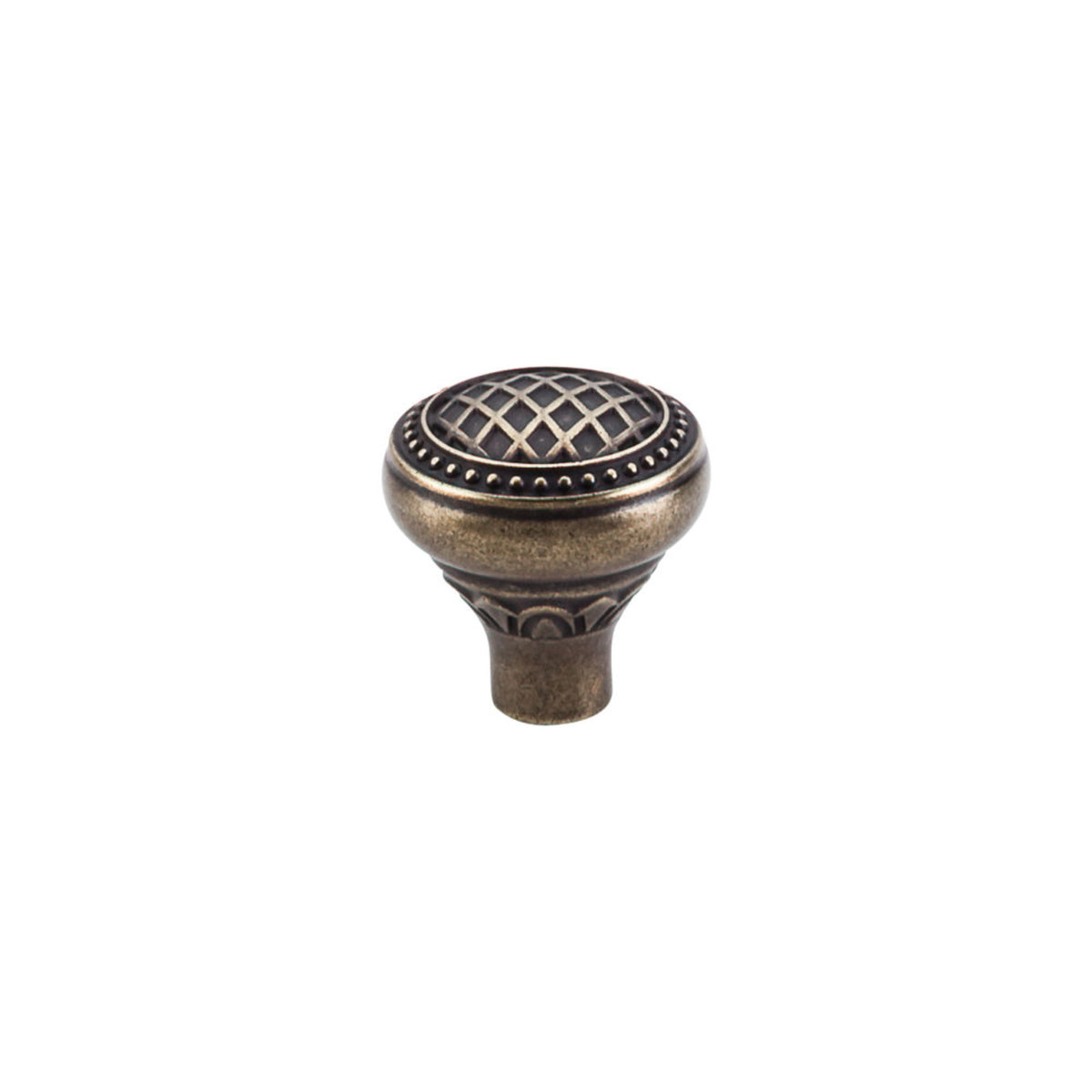 Top Knobs Trevi Round Knob in German Bronze