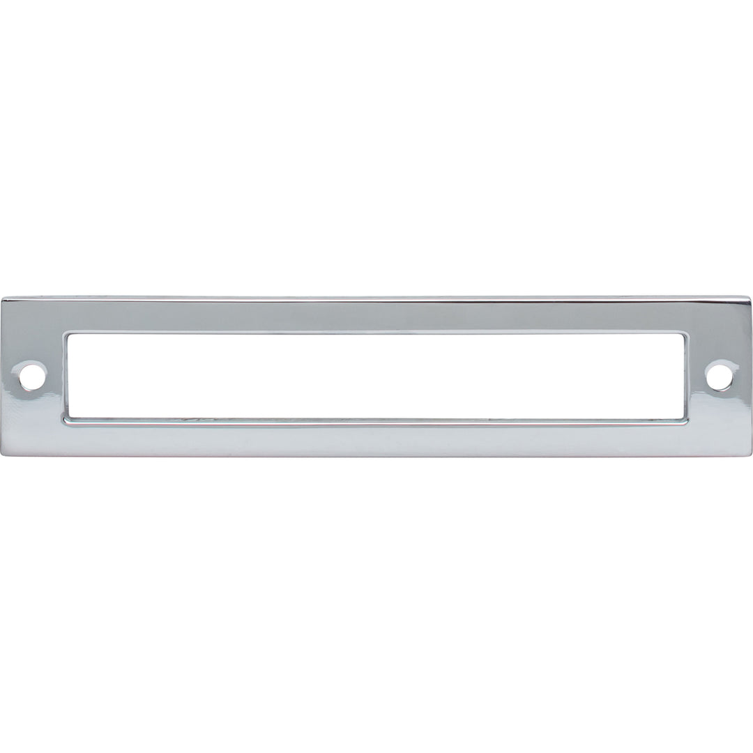 Top Knobs - Hollin Pull Backplates 5 1/16" Polished Chrome