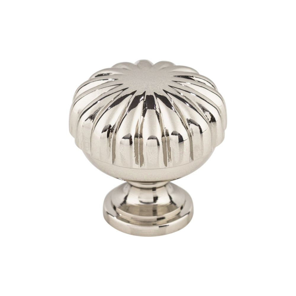 Top Knobs - Melon Round Knobs Polished Nickel