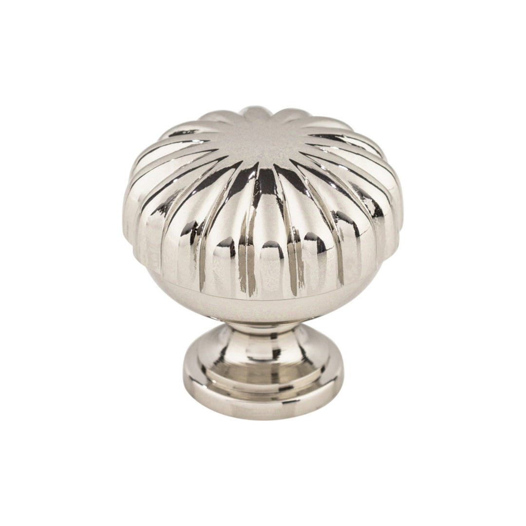 Top Knobs - Melon Round Knobs Polished Nickel