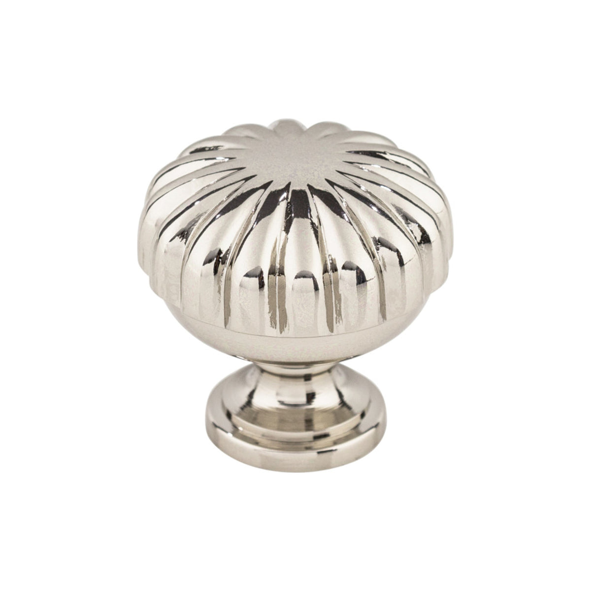 Top Knobs - Melon Round Knobs Polished Nickel
