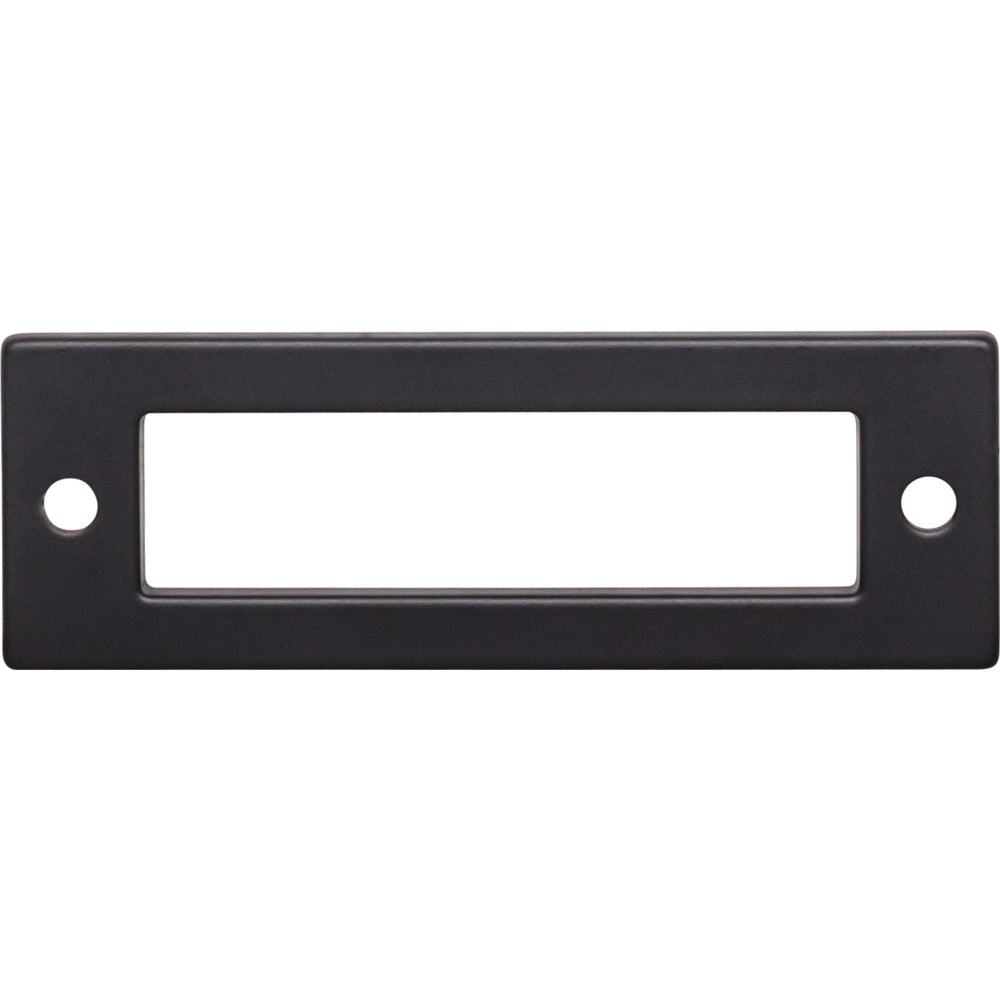Top Knobs - Hollin Pull Backplates 3" Flat Black