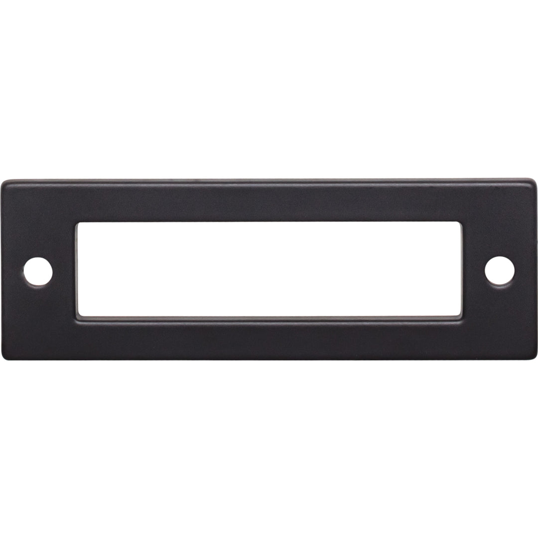 Top Knobs - Hollin Pull Backplates 3" Flat Black