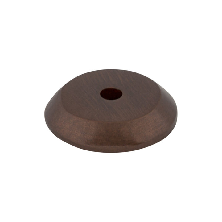 Top Knobs - Aspen Round Knob Backplates 7/8" Mahogany Bronze