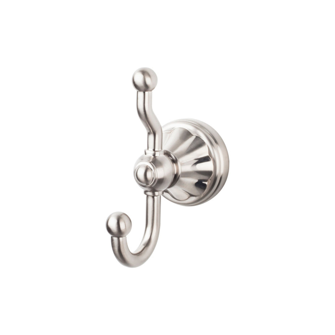 Top Knobs - Hudson Bath Double Hooks Brushed Satin Nickel