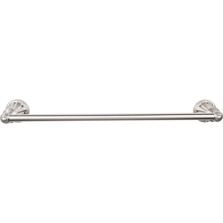 Top Knobs - Hudson Bath Towel Bar Singles 18" Brushed Satin Nickel