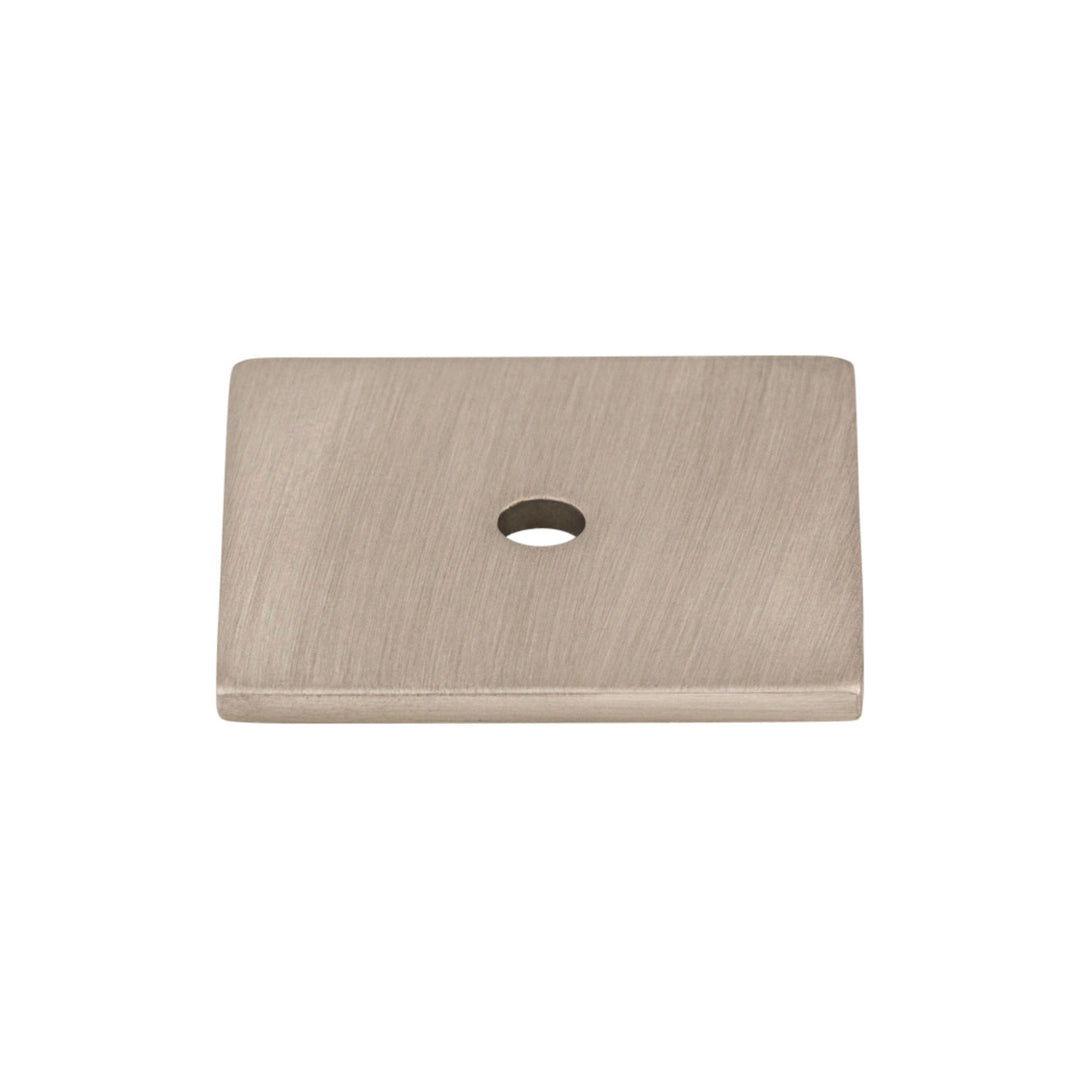 Top Knobs - Square Knob Backplates 1-1/4" Brushed Satin Nickel