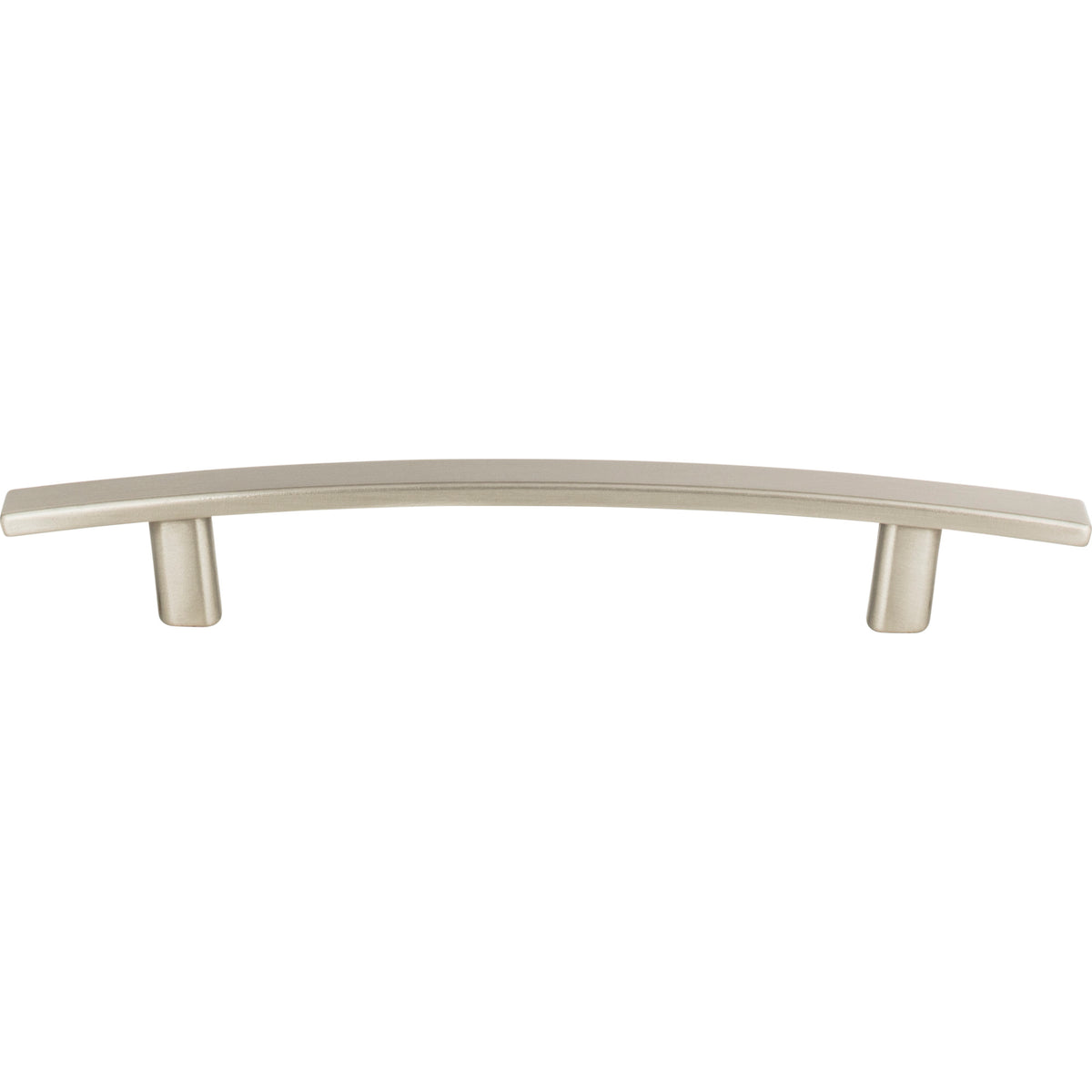 Atlas Curved Line Bar Pull in Brushed Nickel
