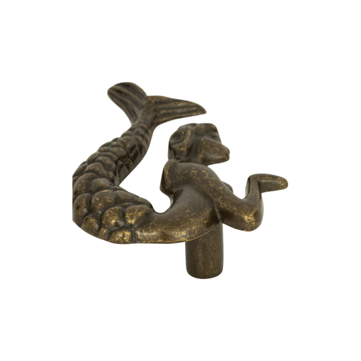 Atlas - Mermaid Knobs (Left) Burnished Bronze