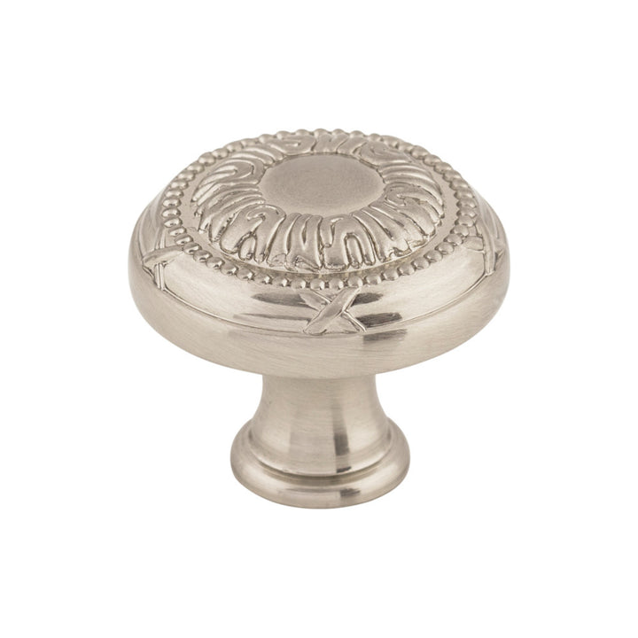 Top Knobs - Ribbon Round Knobs Brushed Satin Nickel