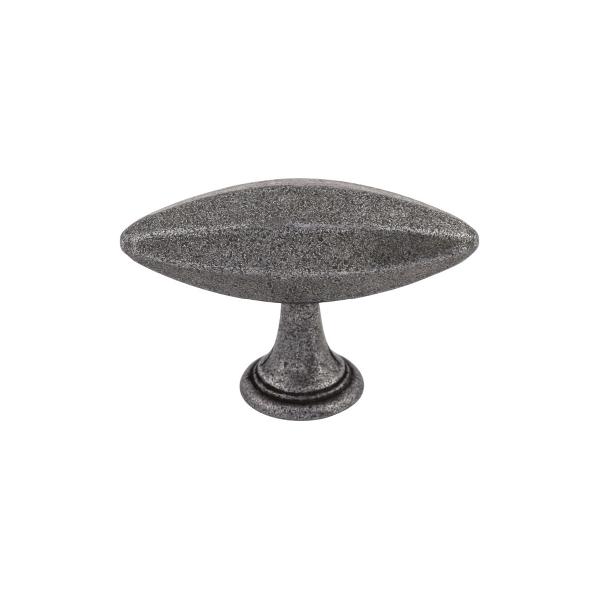 Top Knobs CHAREAU Bar Knob in Black Iron