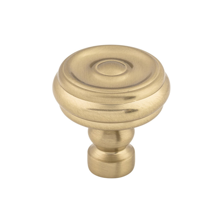Top Knobs - Brixton Button Round Knobs Honey Bronze