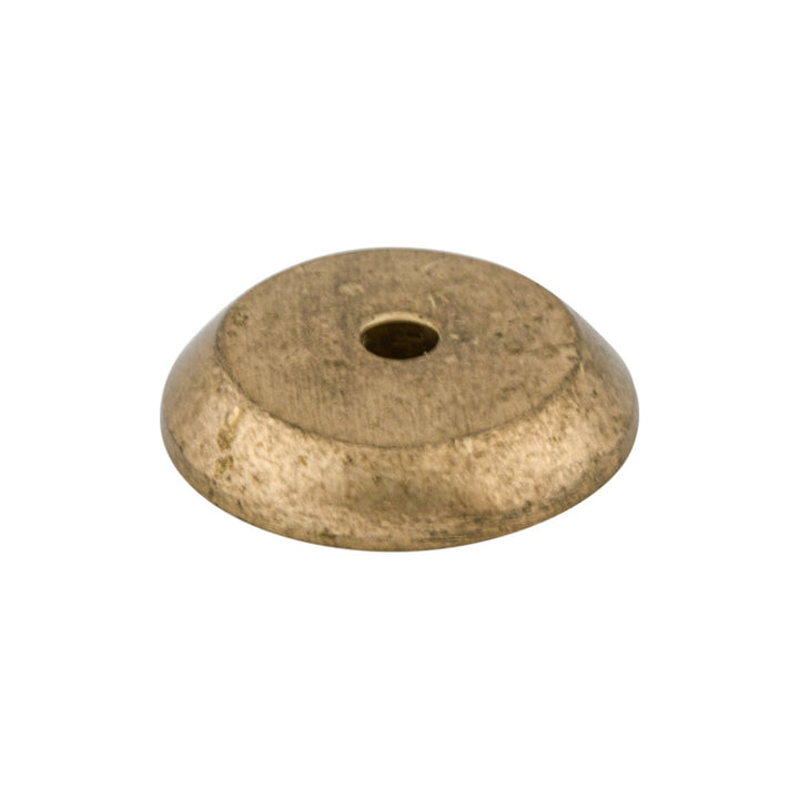 Top Knobs - Aspen Round Knob Backplates 7/8" Light Bronze