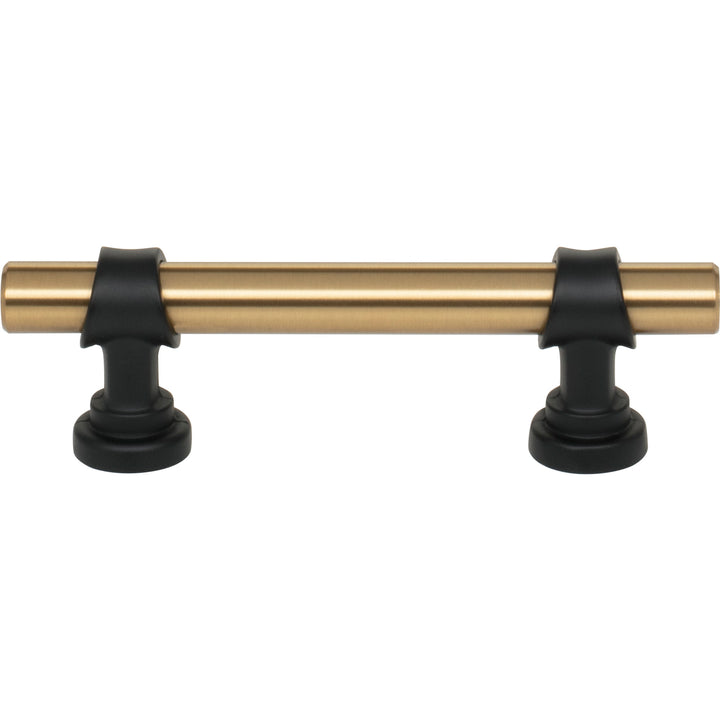 Top Knobs - Bit Bar Pulls (M1197) 3" Honey Bronze and Flat Black