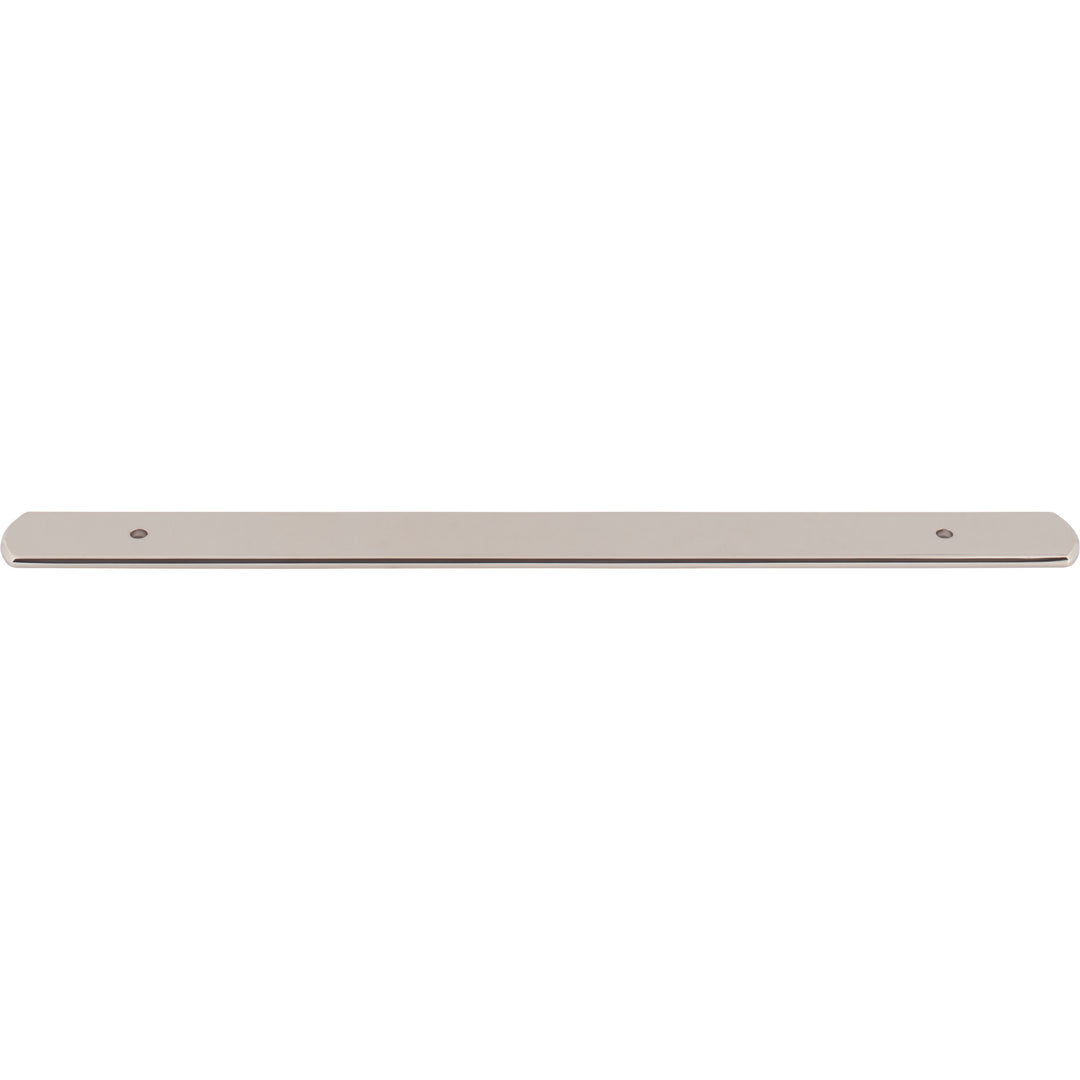 Top Knobs - Wescott Pull Backplates (TK3271AG) 8 13/16" Polished Nickel