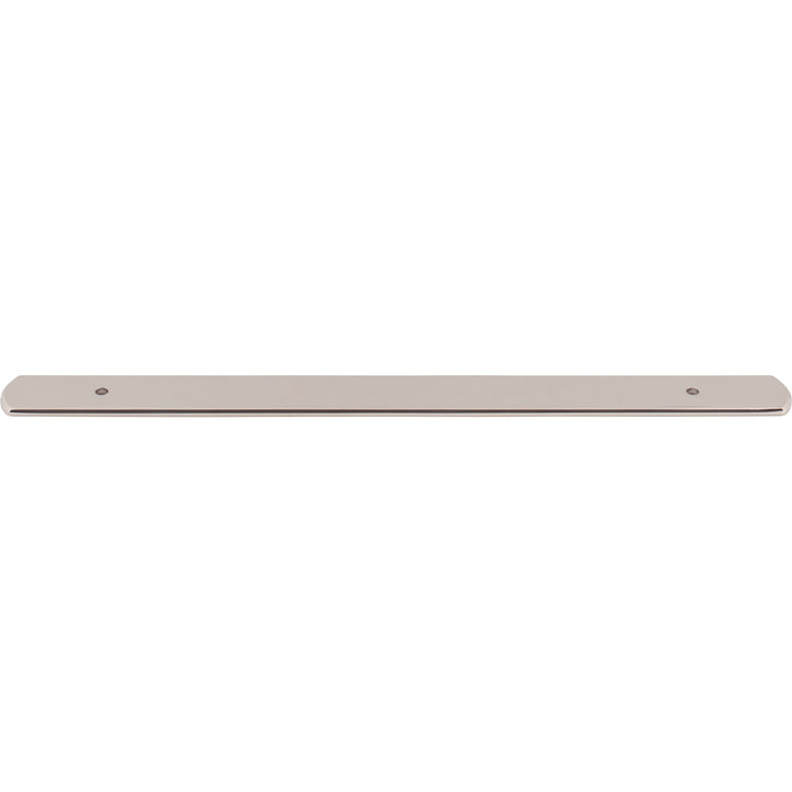 Top Knobs - Wescott Pull Backplates (TK3271AG) 8 13/16" Polished Nickel