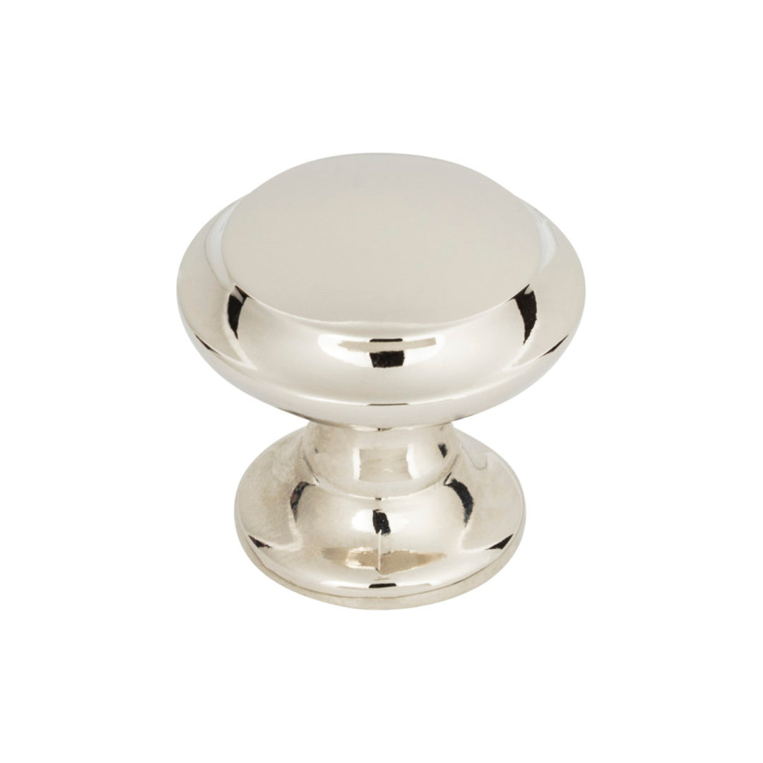 Top Knobs - Barrow Mushroom Knobs Polished Nickel