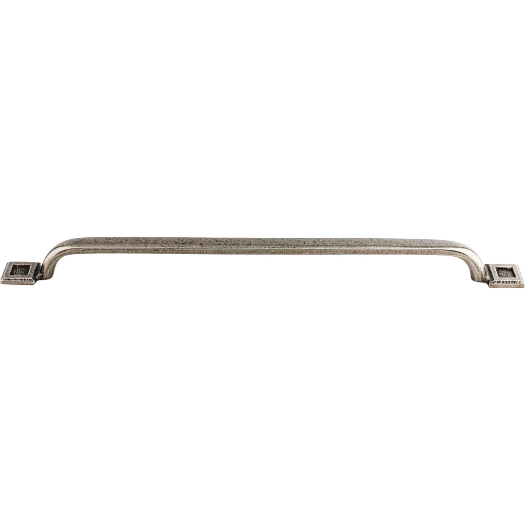 Top Knobs - Square Inset Bar Pulls 12" Cast Iron