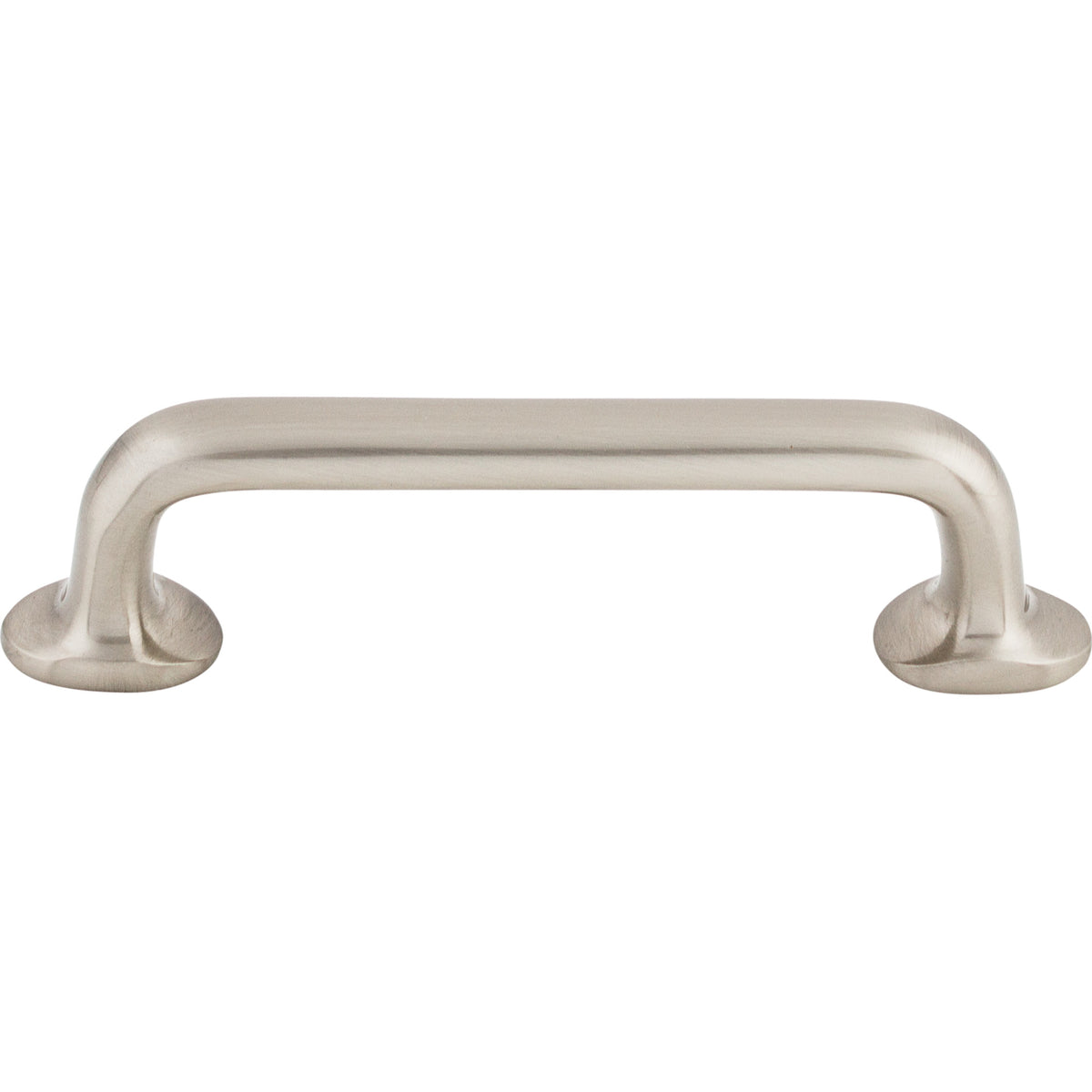 Top Knobs - Aspen II Rounded Bar Pulls 4" Brushed Satin Nickel