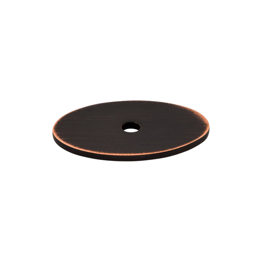 Top Knobs - Oval Knob Backplates 1 1/2" Tuscan Bronze