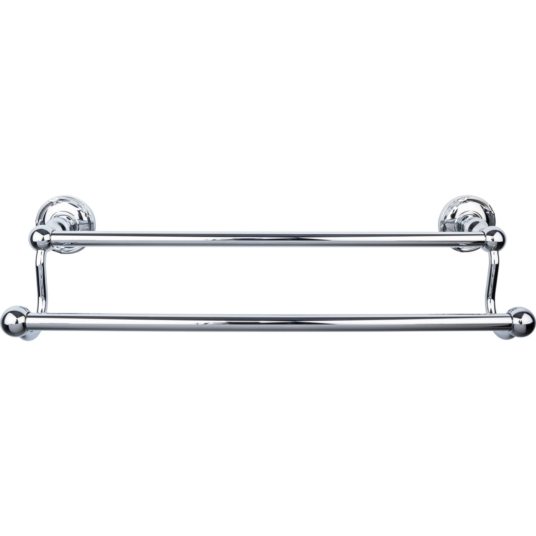 Top Knobs - Edwardian Bath Towel Bars (ED7E) Polished Chrome