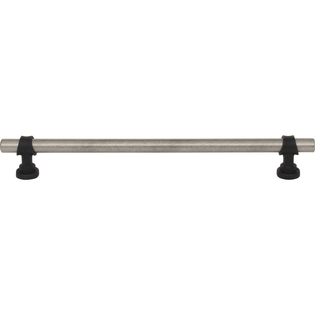 Top Knobs - Bit Bar Pulls (M1197) 8 13/16" Pewter Antique and Flat Black