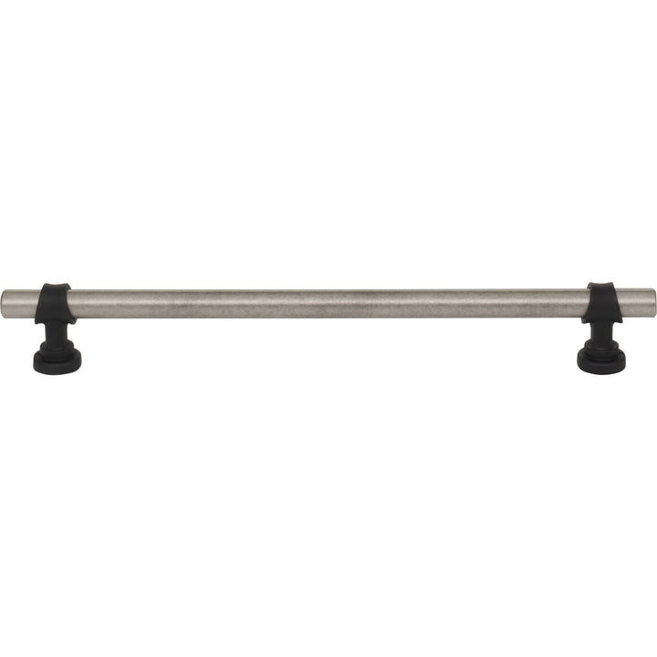 Top Knobs - Bit Bar Pulls (M1197) 8 13/16" Pewter Antique and Flat Black