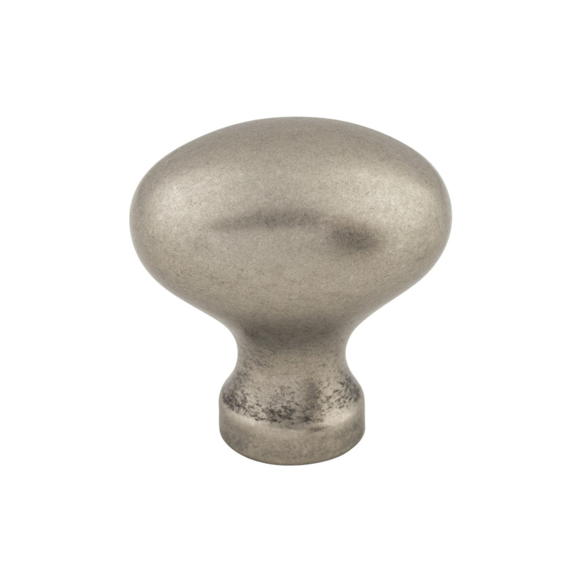 Top Knobs - Egg Oval Knobs Pewter Antique