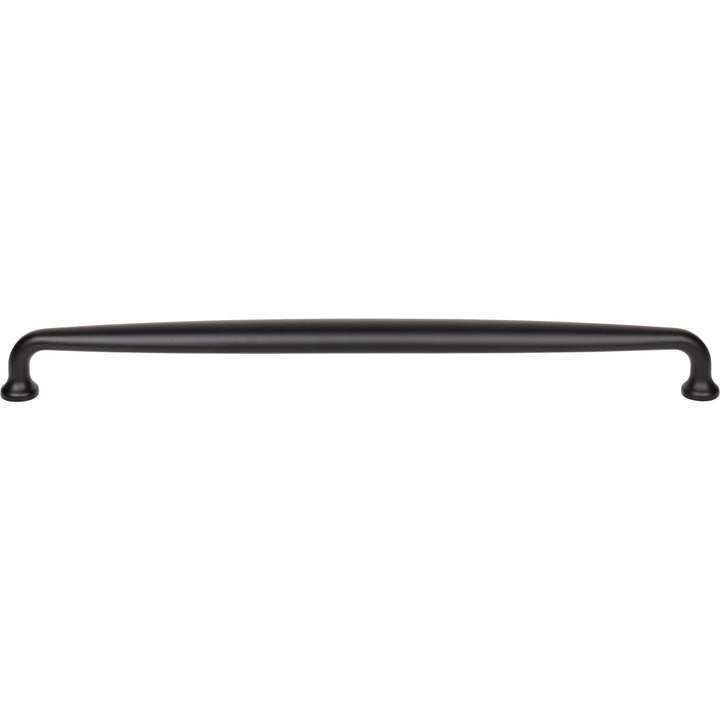 Top Knobs - Charlotte Bar Pulls 12" Flat Black